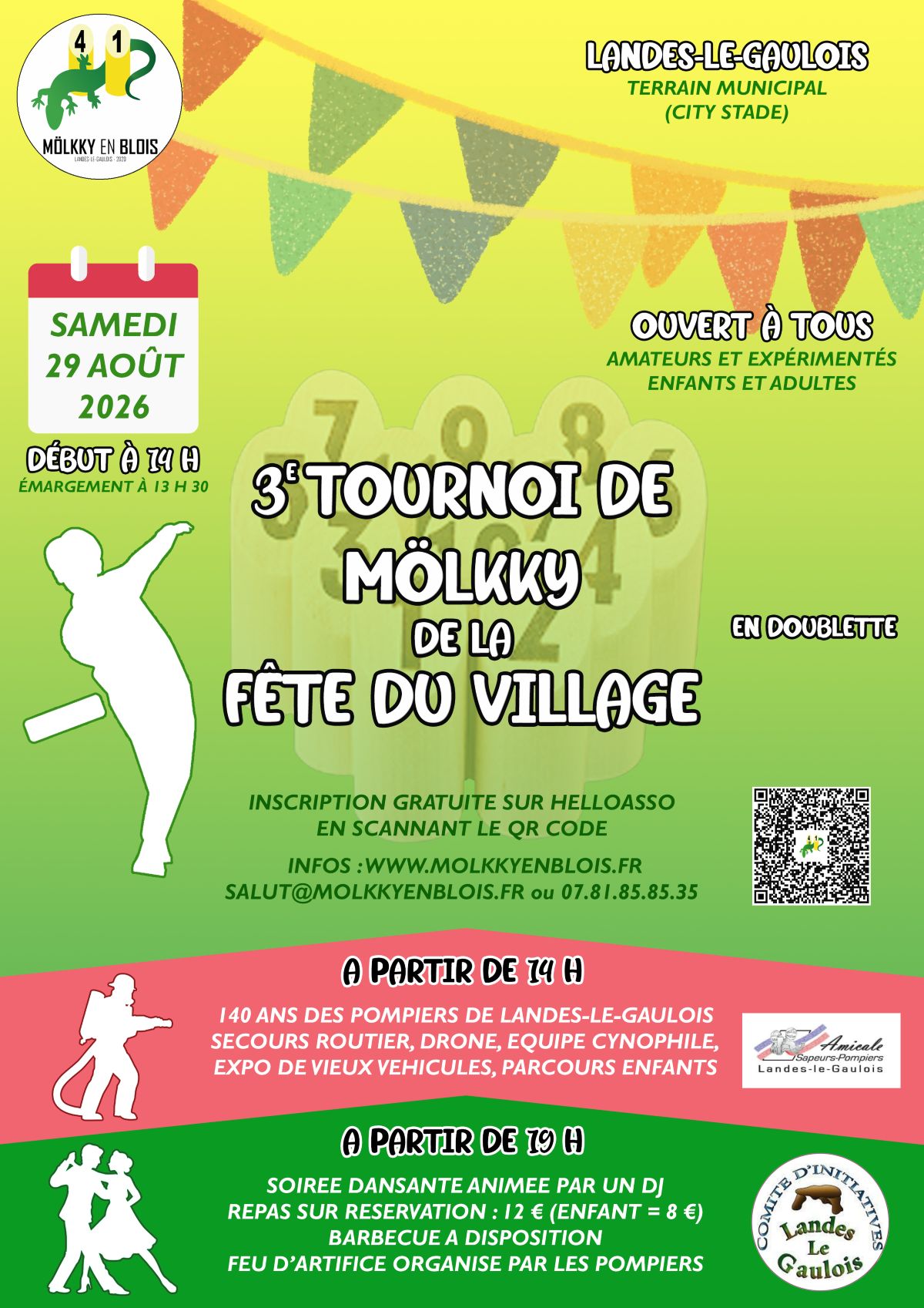 Affiche 3e Fête du Village 2026