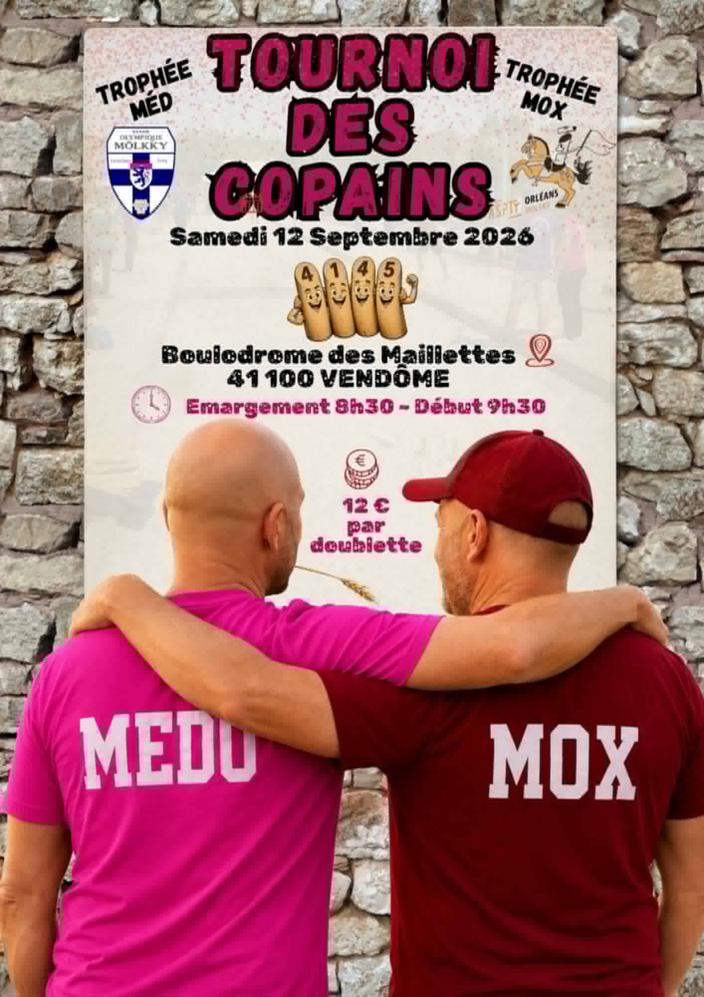 Affiche Tournoi des Copains 2026